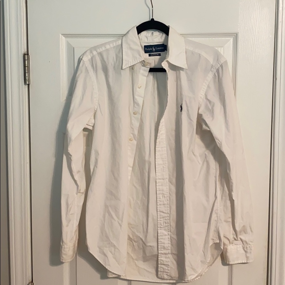 Polo long sleeve button down